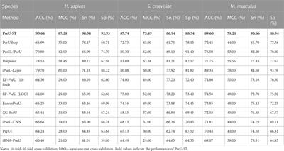 PseU-ST: A new stacked ensemble-learning method for identifying RNA pseudouridine sites